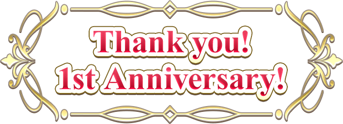 Thank you! 1st Anniversary!